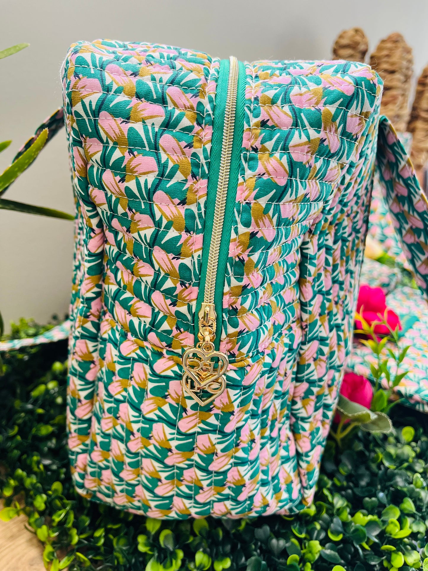 Sac Week end liberty Vert