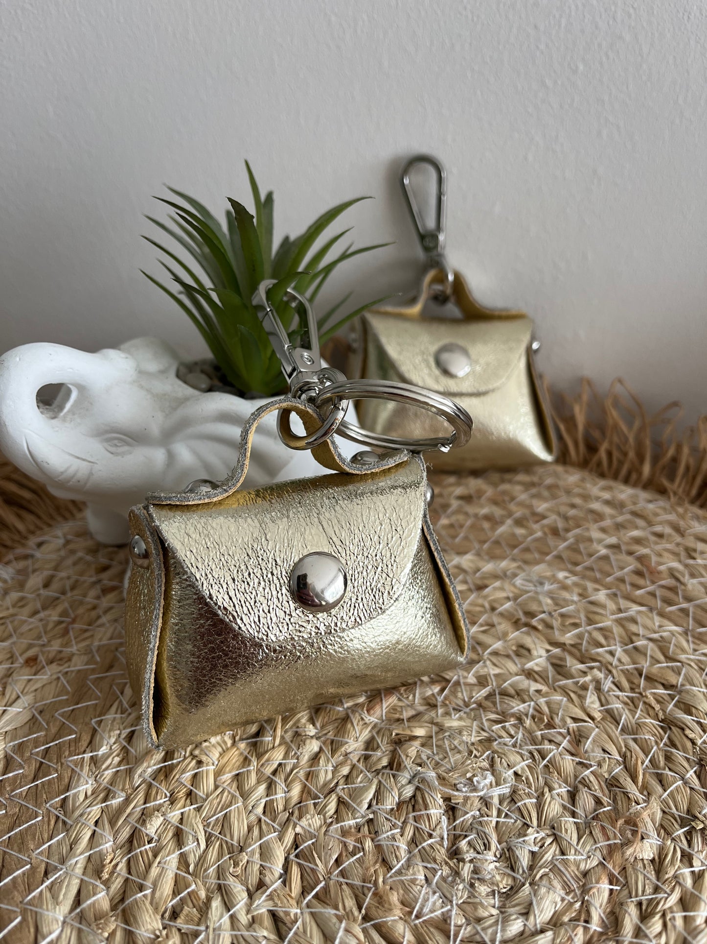 Porte clef cuir