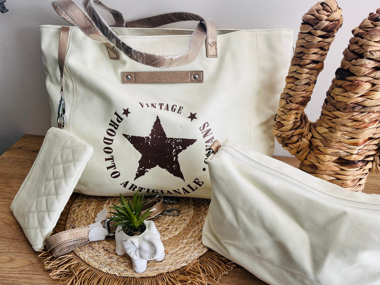 Sac cabas en toile